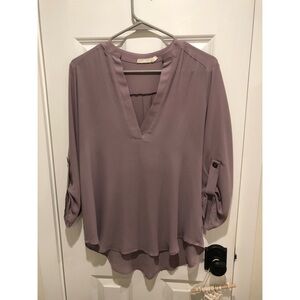 Purple blouse